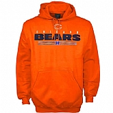 Men's Chicago Bears Critical Victory VI Hoodie - Orange,baseball caps,new era cap wholesale,wholesale hats